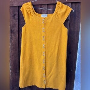Madewell Mustard Yellow Dress